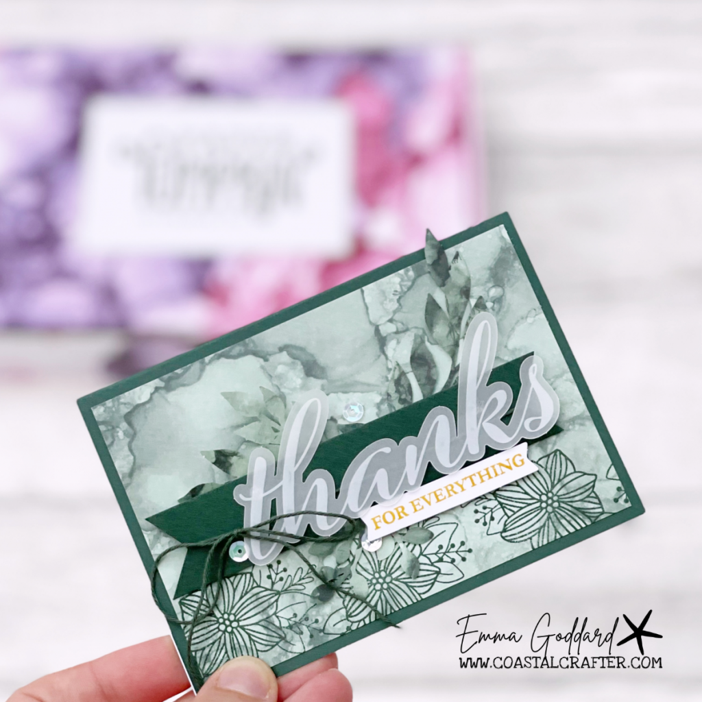 Handmade cards using the Expressions in Colour Paper Pumpkin Kit from Stampin' Up!